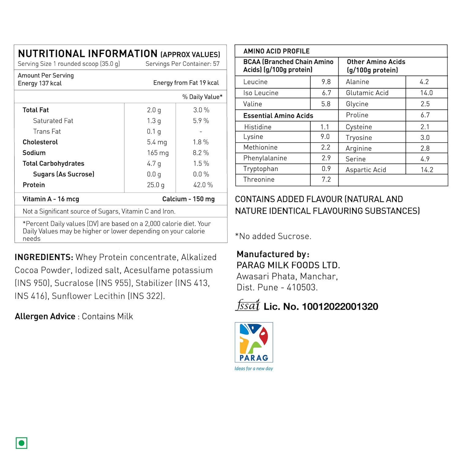 avvatar PERFORMANCE WHEY PROTEIN | 2Kg | Cold Coffee Flavour | 25g Protein | 57 Servings