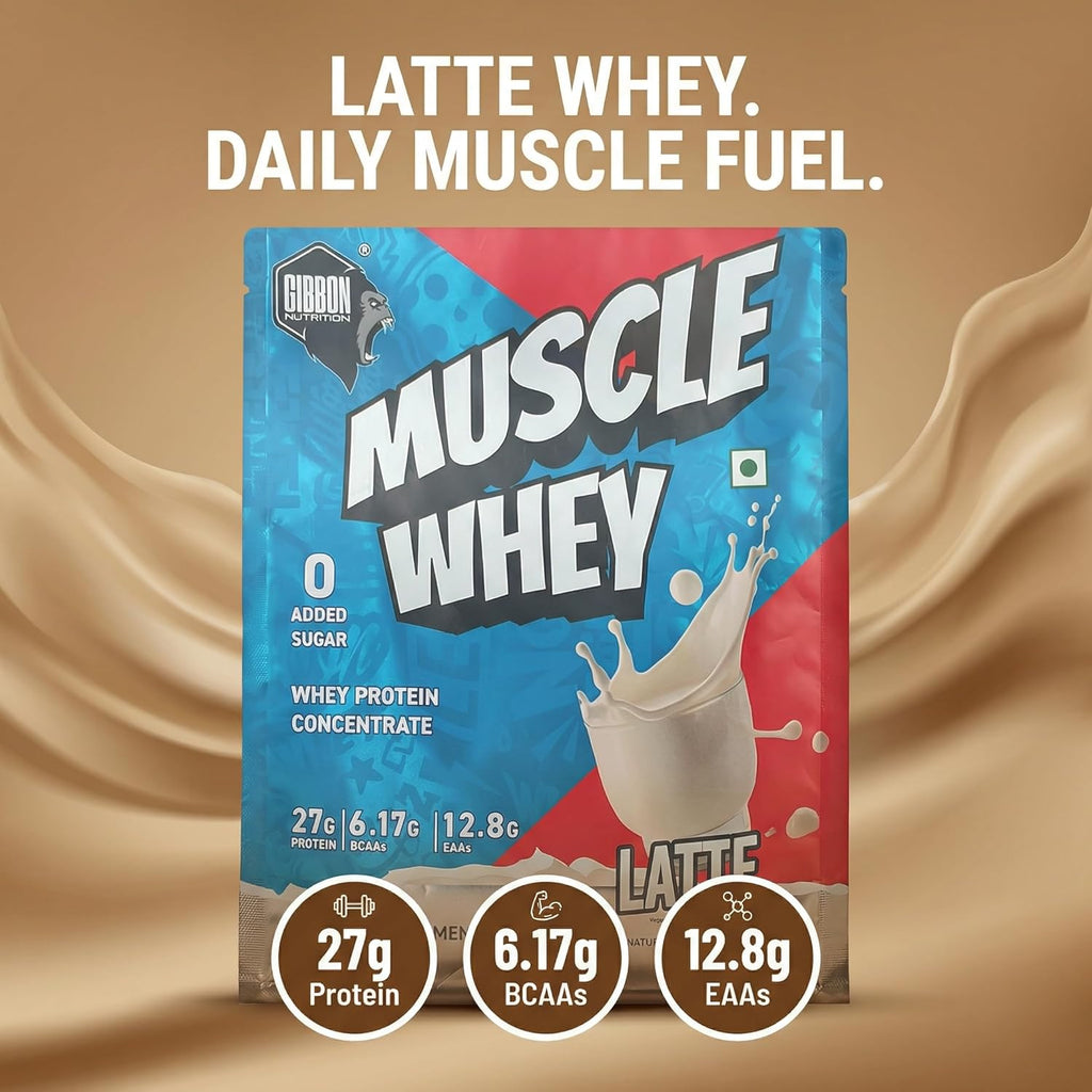 Gibbon Muscle Whey | Pro Series Formula | Nutraceutical with no Amino Spiking | 60 Servings (1 Kg, Strawberry Cheesecake)