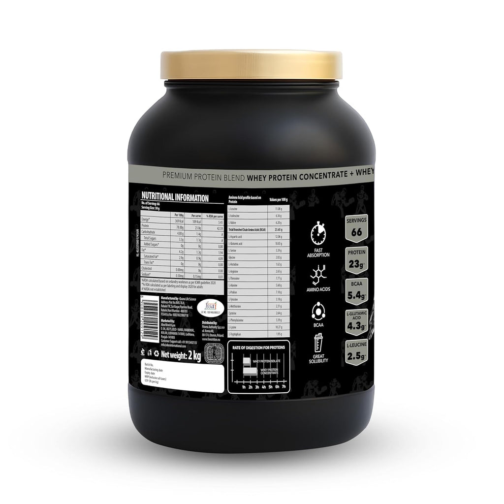 Kevin Levrone Signature Series Levro Whey Supreme Protein Isolate, 2kg, Performance and Recovery Supplement (2 Kg, Chocolate)