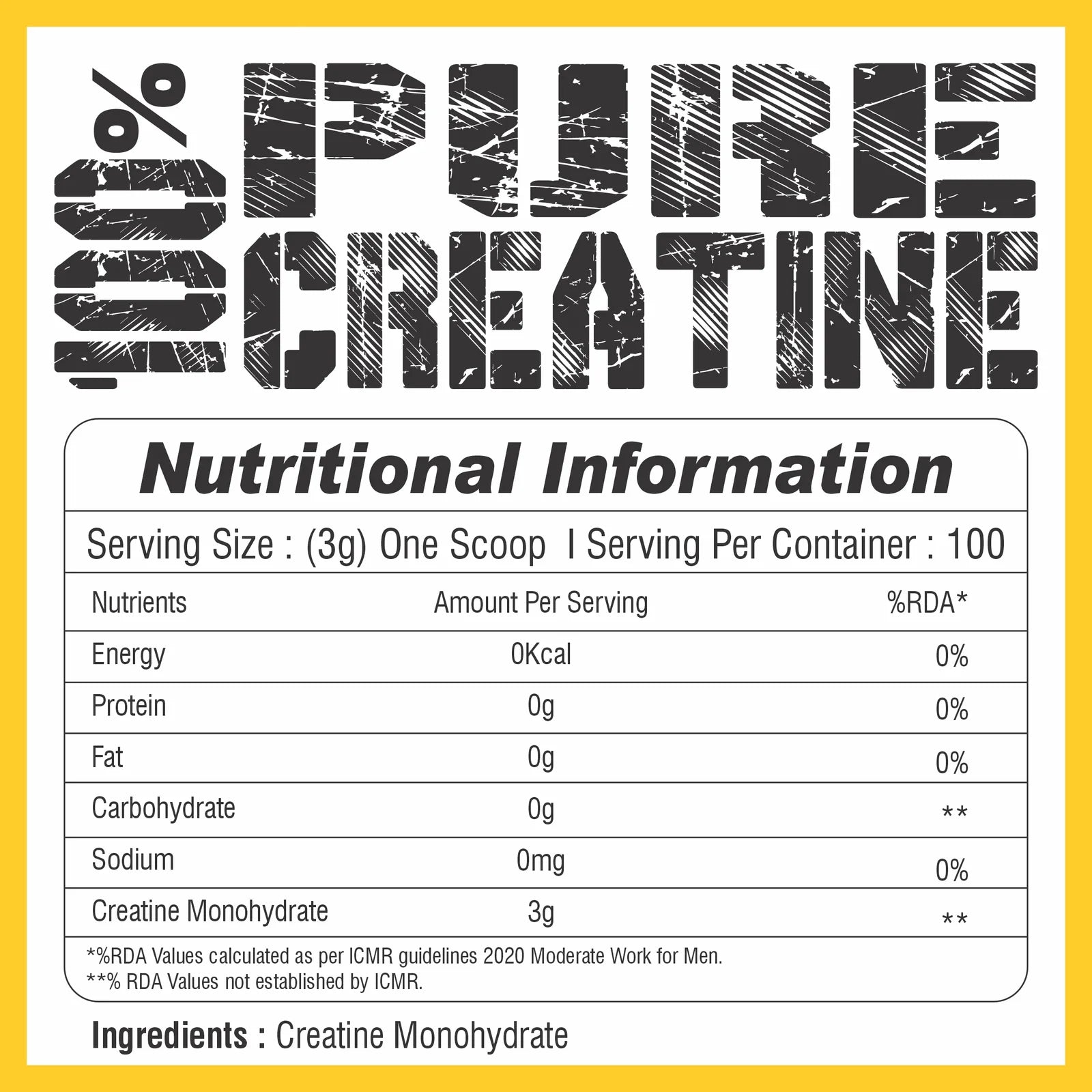 MB Muscle Builder’s 100% Pure Creatine Monohydrate, Pure 3g Micronized Powder with Rapid Dissolution & Absorption, Supports Performance & Recovery- Unflavored, Single Ingredient- 300g (100 servings)