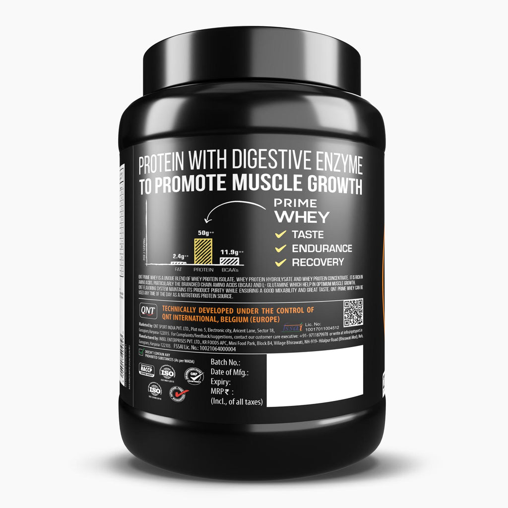 PRIME WHEY TRIPLE BLEND ISOLATE PROTEIN | KESAR KAJU PISTA, 1 KG