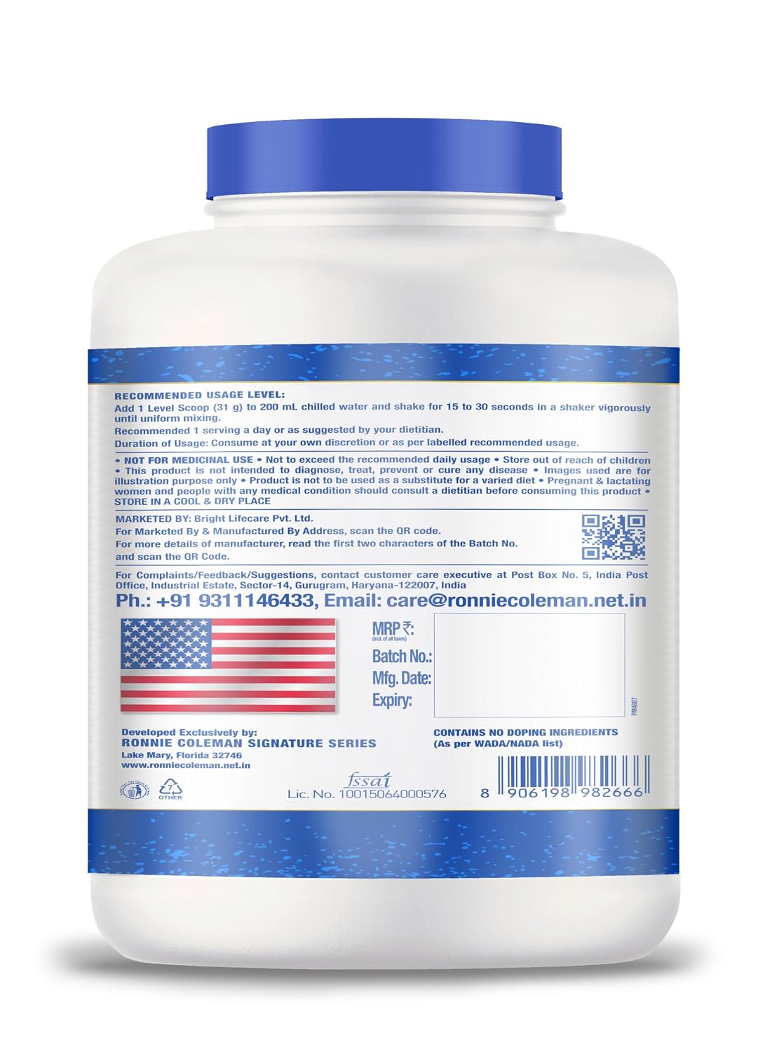 Ronnie Coleman Signature Series Iso-Tropic Max, German Chocolate Cake (73 Servings, 2.27kg / 5lbs) | Premium Whey Isolate Protein Powder
