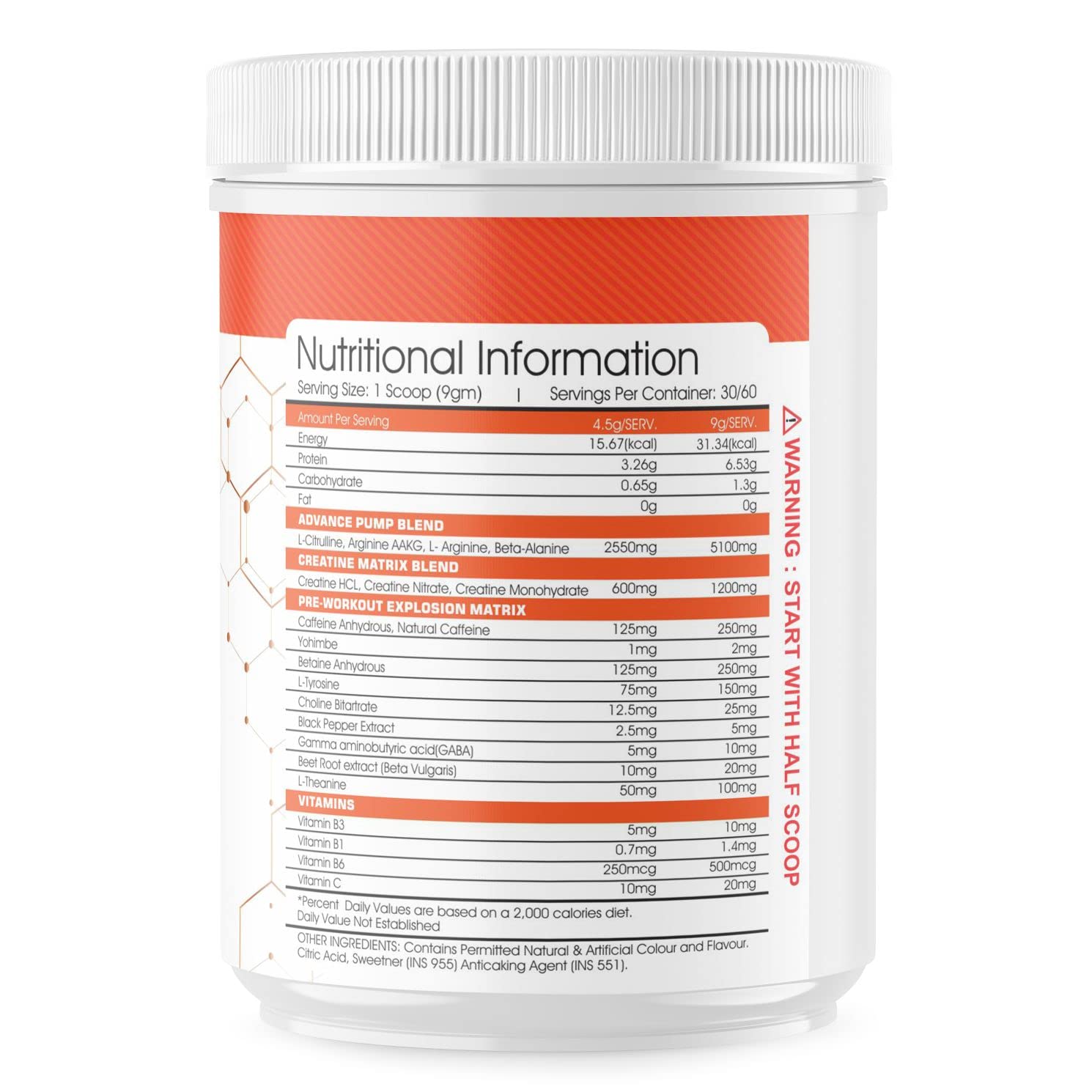 MB MUSCLE BUILDER'S Shove X9 Preworkout - Boost Energy, Increase Endurance and Focus, Beta-Alanine, 250mg Caffeine, Citrulline Malate, L-Arginine for Athletic Performance & Muscle Pumps [60 Servings, Cranberry]