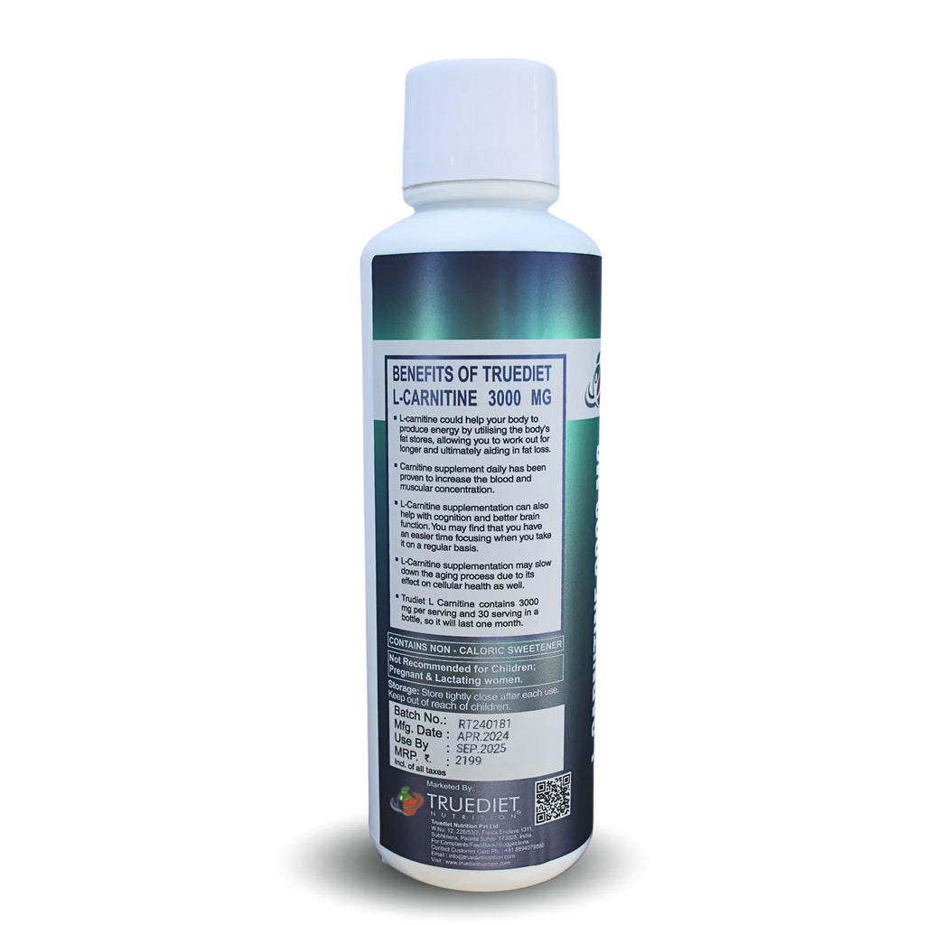 L-Carnitine 3000 MG -Blueberry Flavor